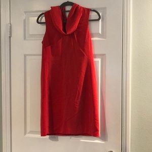 XS Red Jcrew Factory Dress